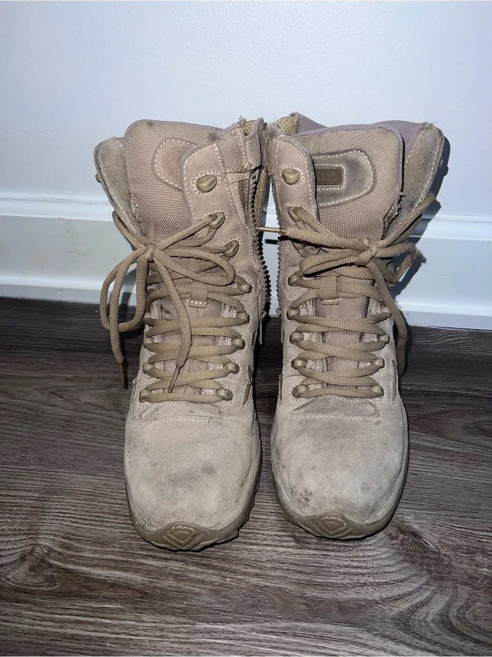 Tactical Men's Desert Tan steel toe High-Top Boots